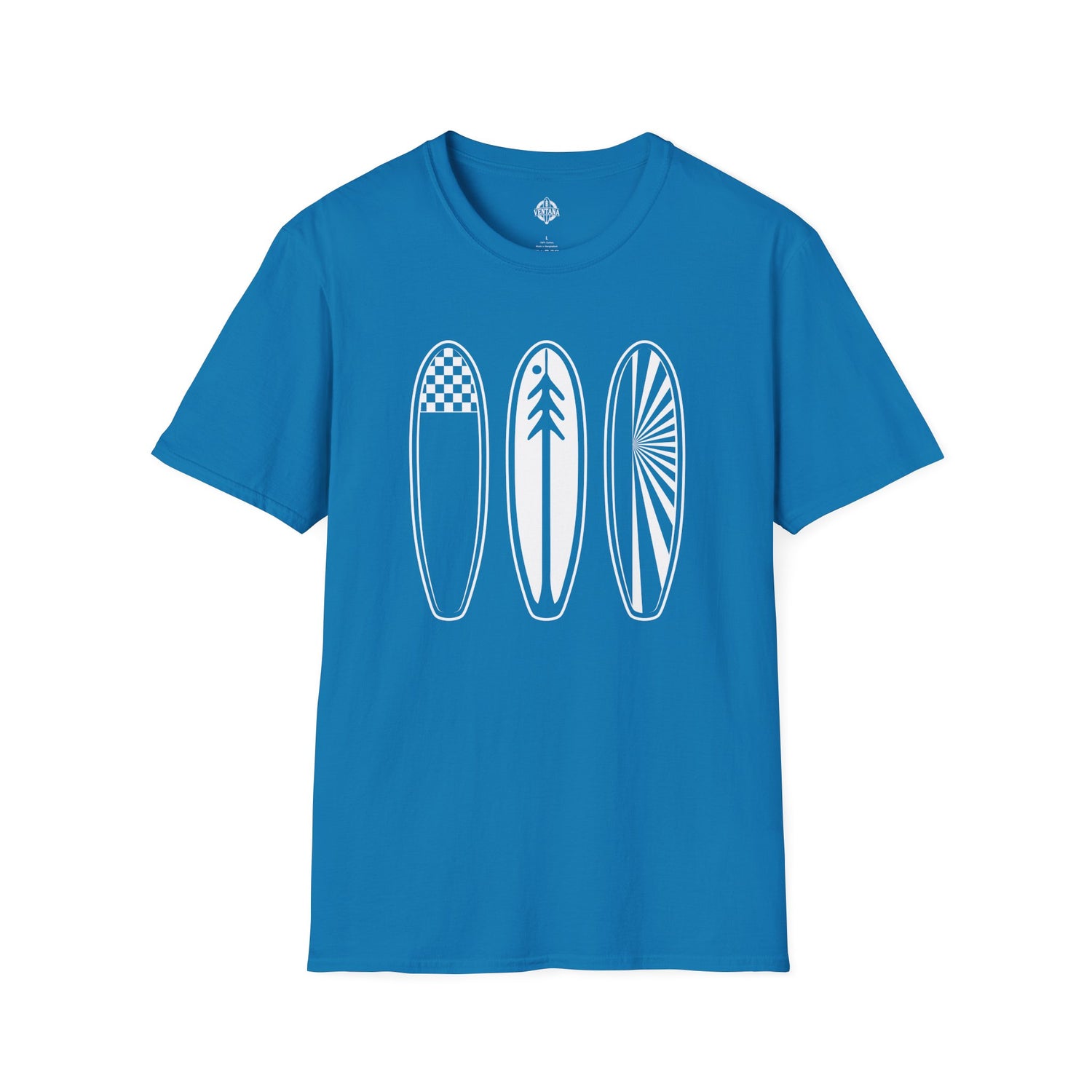Ventana Three Board Unisex - Soft Style U.S. Cotton T-Shirt