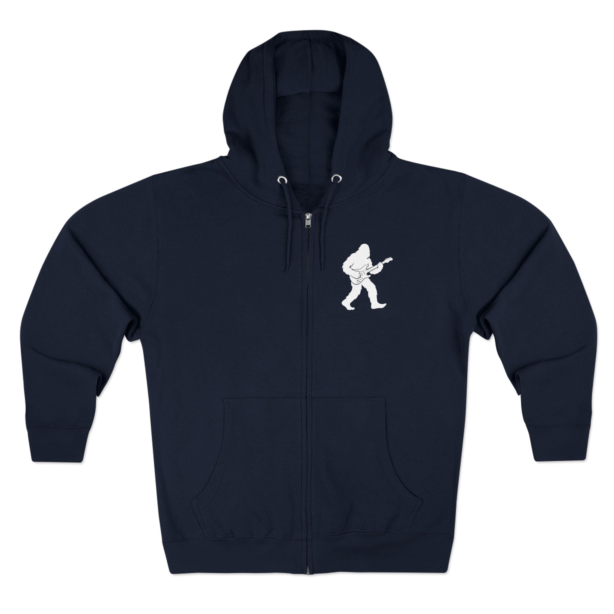 Ventana Jamsquatch Unisex - Zip Cotton Blend Fleece Hoodie