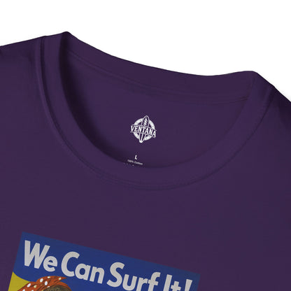 Rosie the Surfer Unisex - Soft Style U.S. Cotton T-Shirt