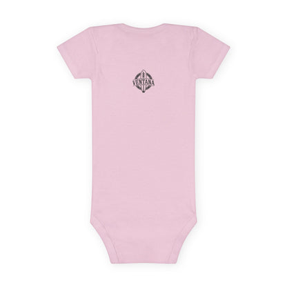 Orca Lotería - Baby Short Sleeve 100% Cotton Onesie (La Orca)