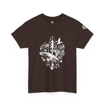 Ventana Monterey Bay by Thiago Bianchini - U.S. Cotton T-Shirt
