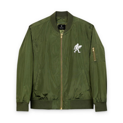 Ventana Surfsquatch Recycled Poly Embroidered Bomber Jacket