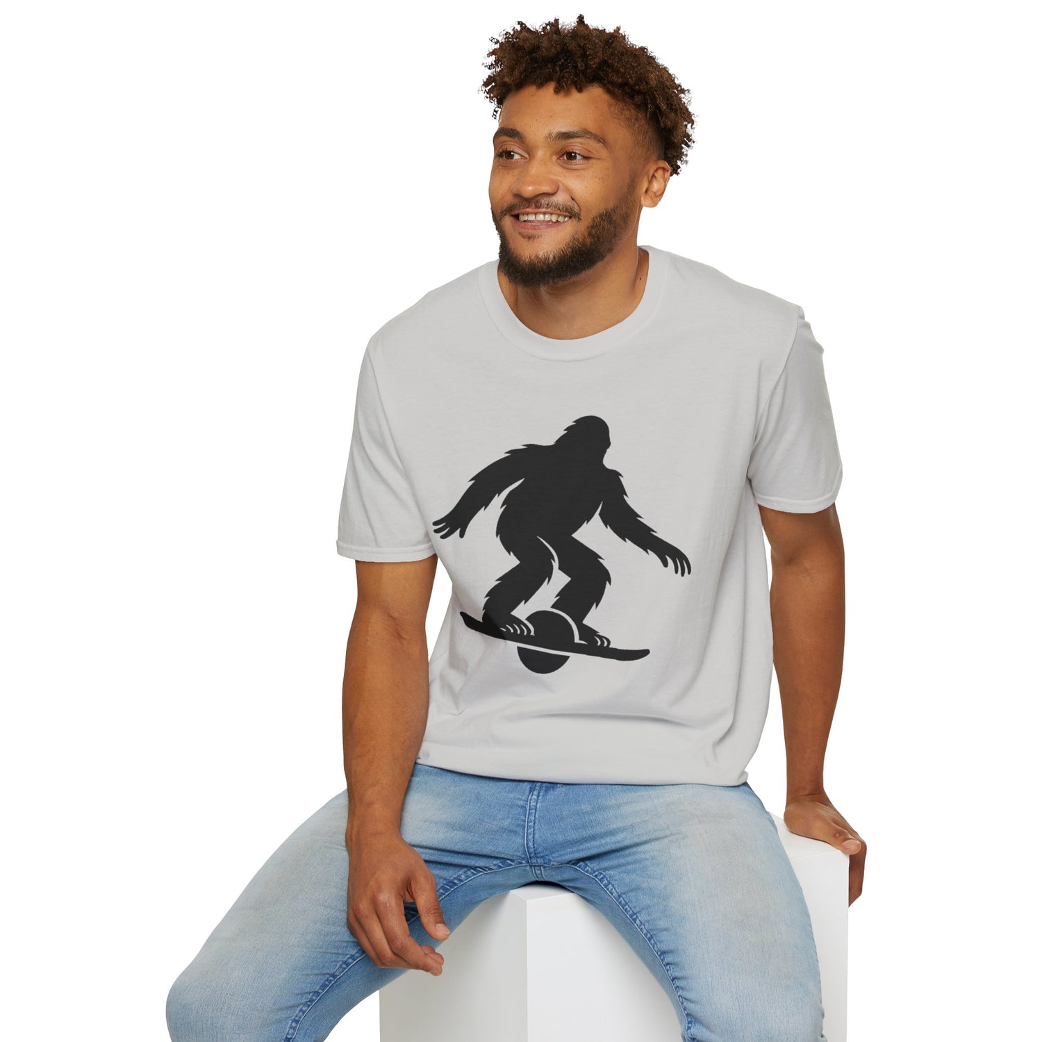 Ventana Wheelsquatch Unisex - U.S. Cotton T-Shirt