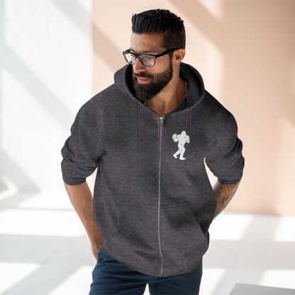 Ventana Snapsquatch Unisex - Zip Cotton Blend Fleece Hoodie