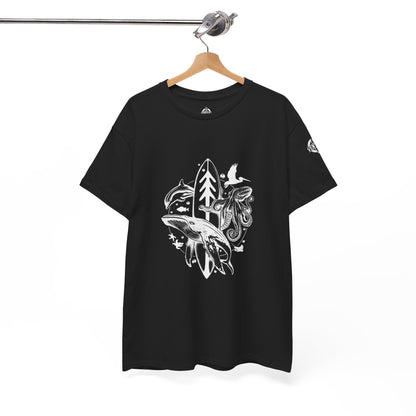 Ventana Monterey Bay by Thiago Bianchini - U.S. Cotton T-Shirt