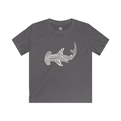 Ventangle Hammerhead Kids - Soft Style U.S. Cotton T-Shirt