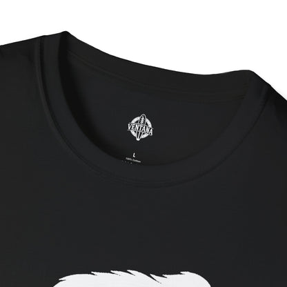 Ventana Shreddy Yeti Ski Unisex - U.S. Cotton T-Shirt