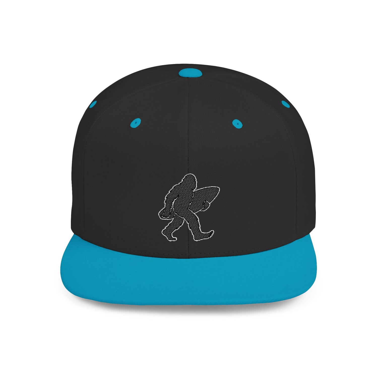 Ventana Surfsquatch Embroidered Flat Bill Snapback Hat