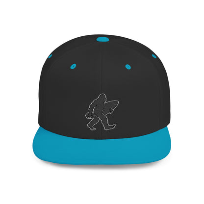 Ventana Surfsquatch Embroidered Flat Bill Snapback Hat