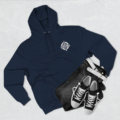 Ventana Monterey Bay by Thiago Bianchini Unisex - Pull-Over Cotton Blend Fleece Hoodie