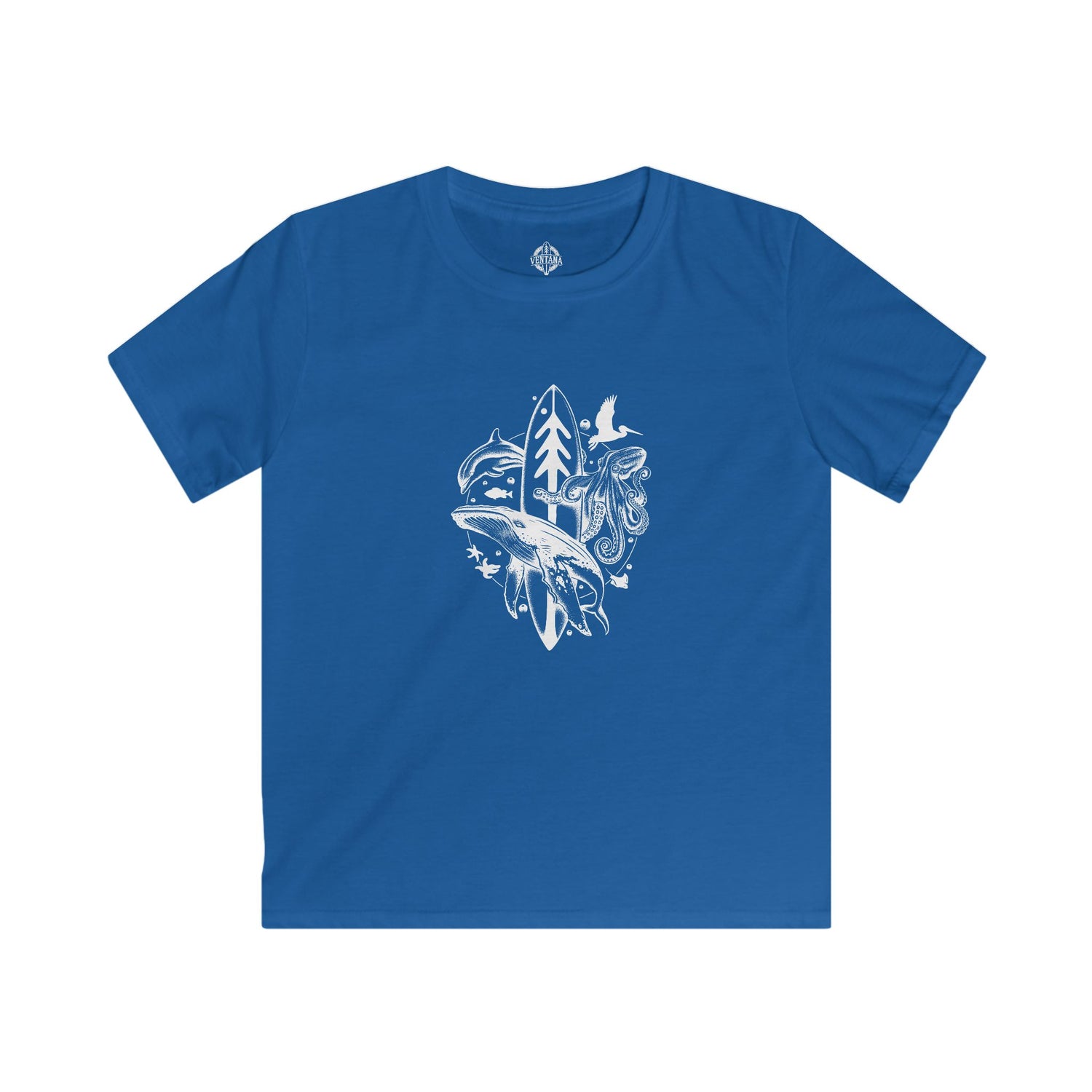 Ventana Monterey Bay by Thiago Bianchini Kids - Soft Style U.S. Cotton T-Shirt