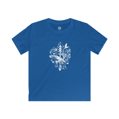 Ventana Monterey Bay by Thiago Bianchini Kids - Soft Style U.S. Cotton T-Shirt