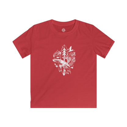 Ventana Monterey Bay by Thiago Bianchini Kids - Soft Style U.S. Cotton T-Shirt