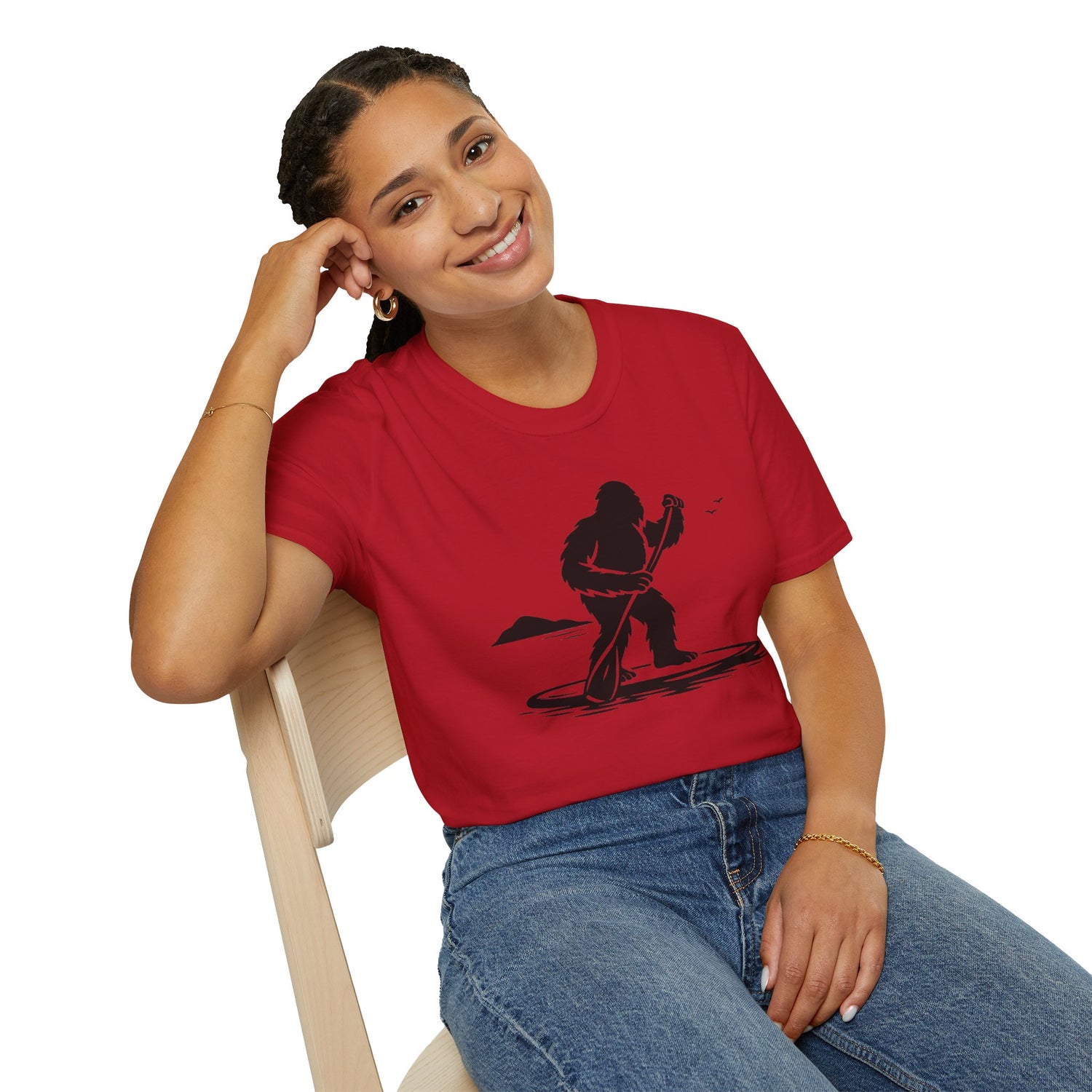 Ventana SUPsquatch Unisex - U.S. Cotton T-Shirt