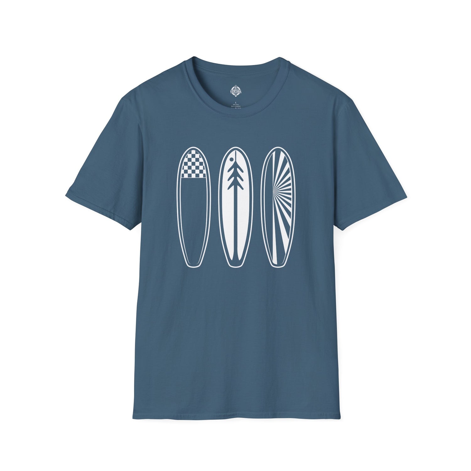 Ventana Three Board Unisex - Soft Style U.S. Cotton T-Shirt