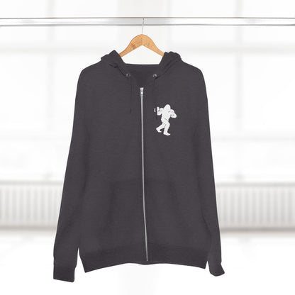 Ventana Snapsquatch Unisex - Zip Cotton Blend Fleece Hoodie