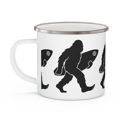 Ventana Surfsquatch Enamel Camping Mug