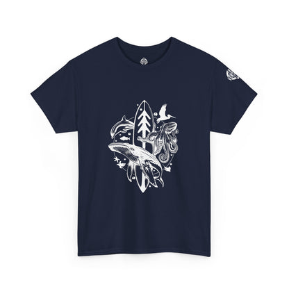 Ventana Monterey Bay by Thiago Bianchini - U.S. Cotton T-Shirt