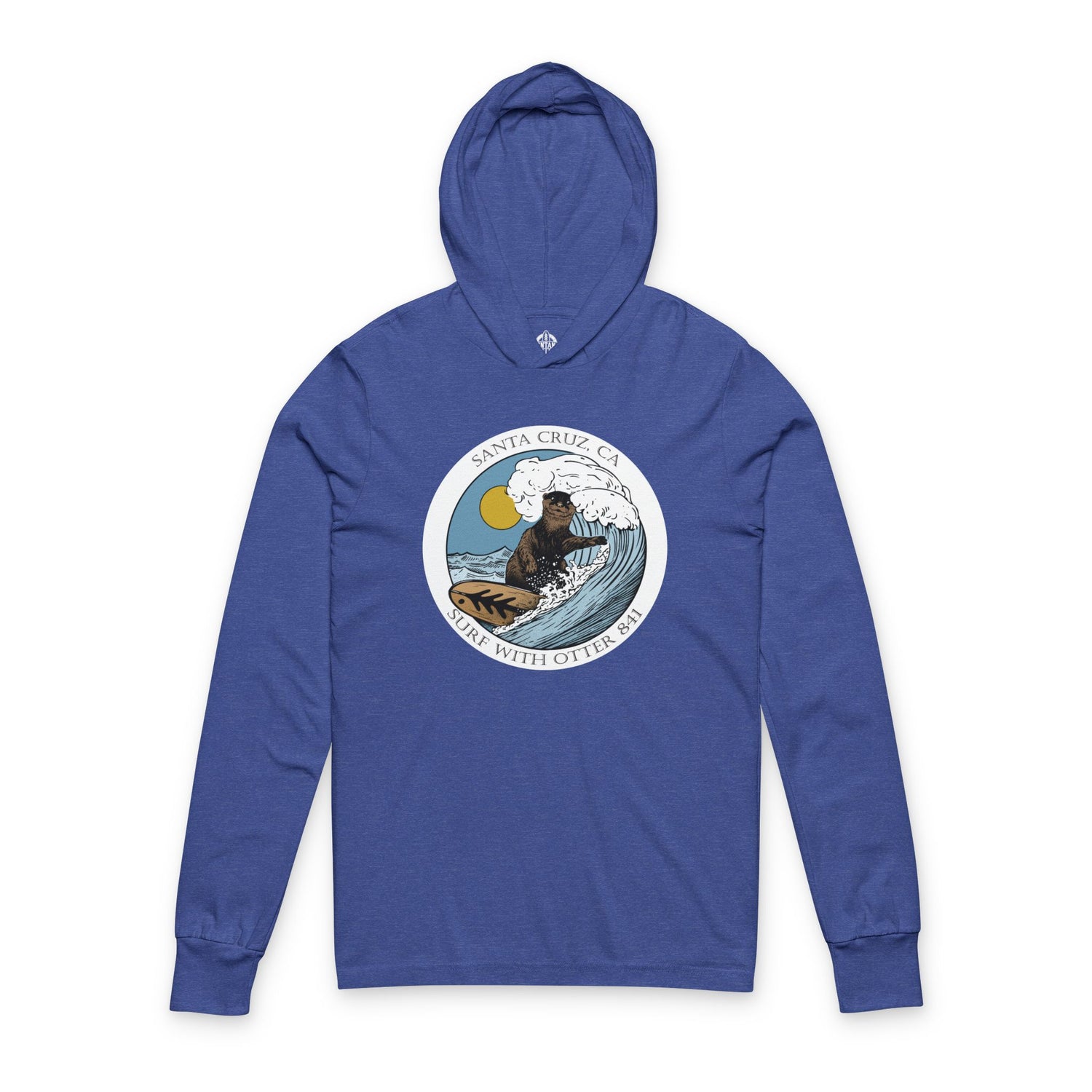 Otter 841 by Thiago Bianchini Unisex - Cotton Long Sleeve Hooded T-Shirt