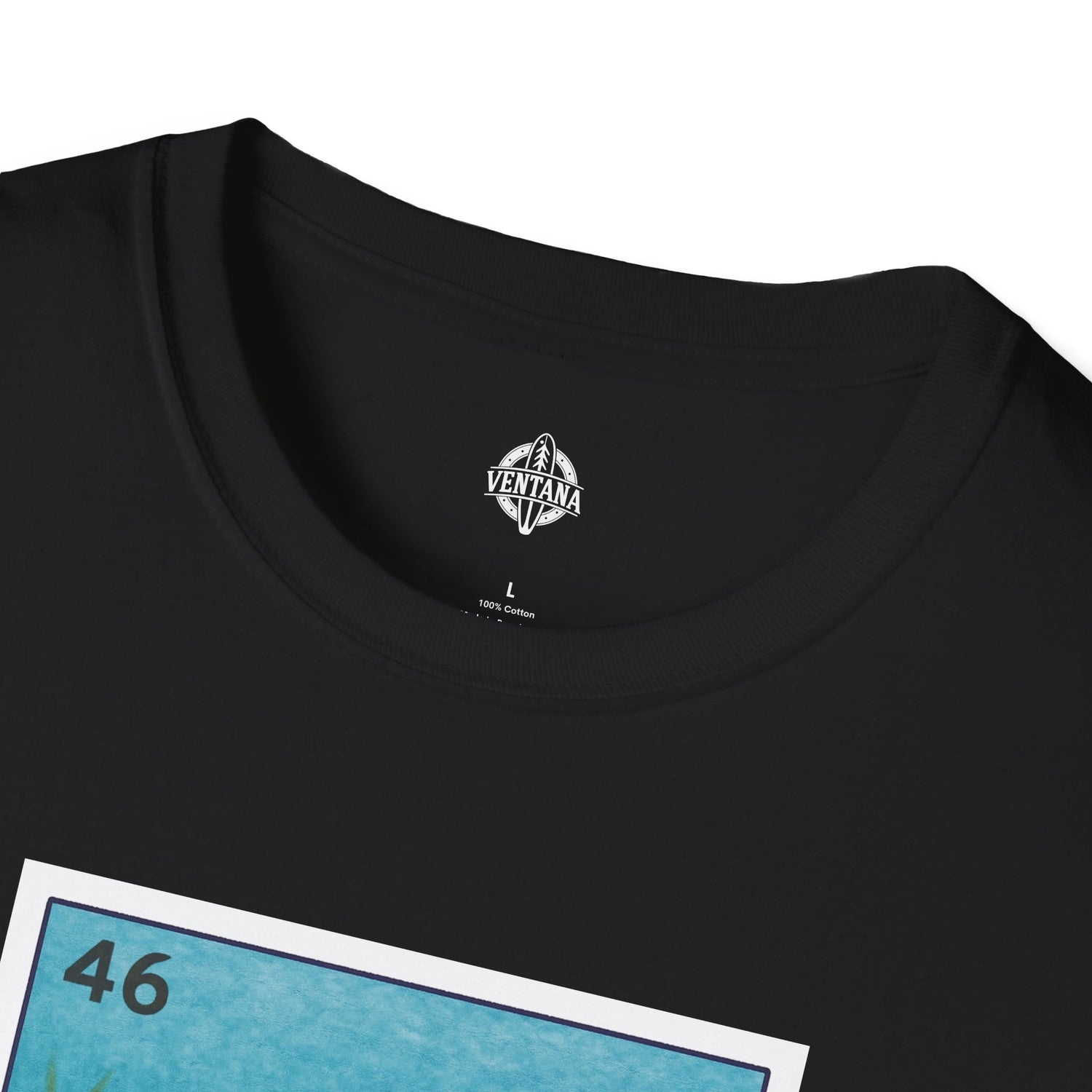 Turtle Lotería Unisex - Soft Style U.S. Cotton T-Shirt (La Tortuga)
