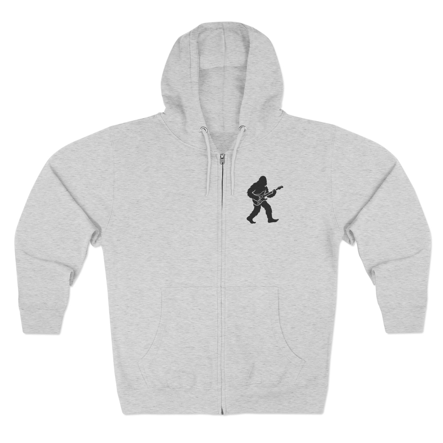 Ventana Jamsquatch Unisex - Zip Cotton Blend Fleece Hoodie