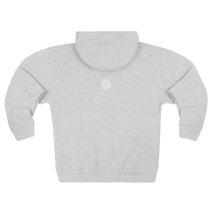 Hermit Crab Lotería Unisex - Zip Cotton Blend Fleece Hoodie (El Cangrejo Ermitaño)