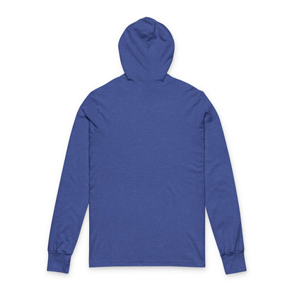 Rosie the Surfer Unisex - Cotton Hooded Long Sleeve Hooded T-Shirt