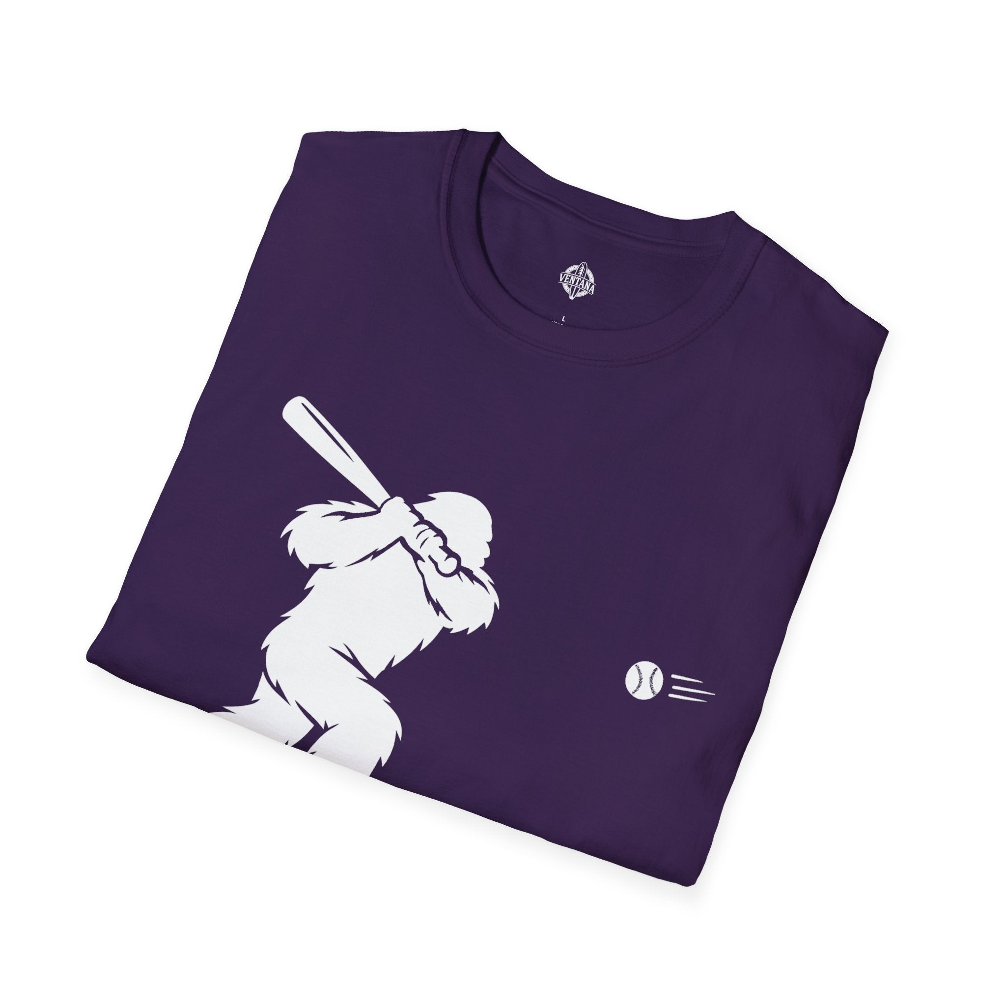 Ventana Sluggersquatch Unisex - U.S. Cotton T-Shirt