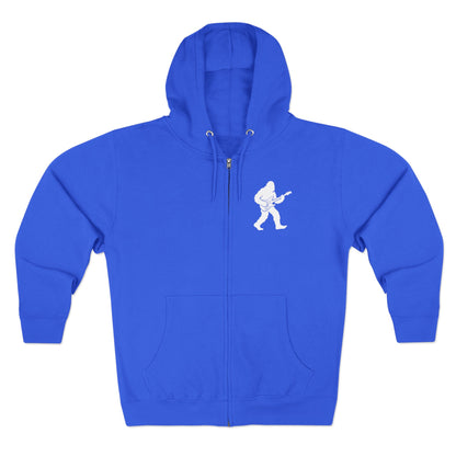 Ventana Jamsquatch Unisex - Zip Cotton Blend Fleece Hoodie