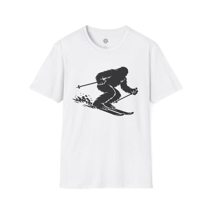 Ventana Shreddy Yeti Ski Unisex - U.S. Cotton T-Shirt