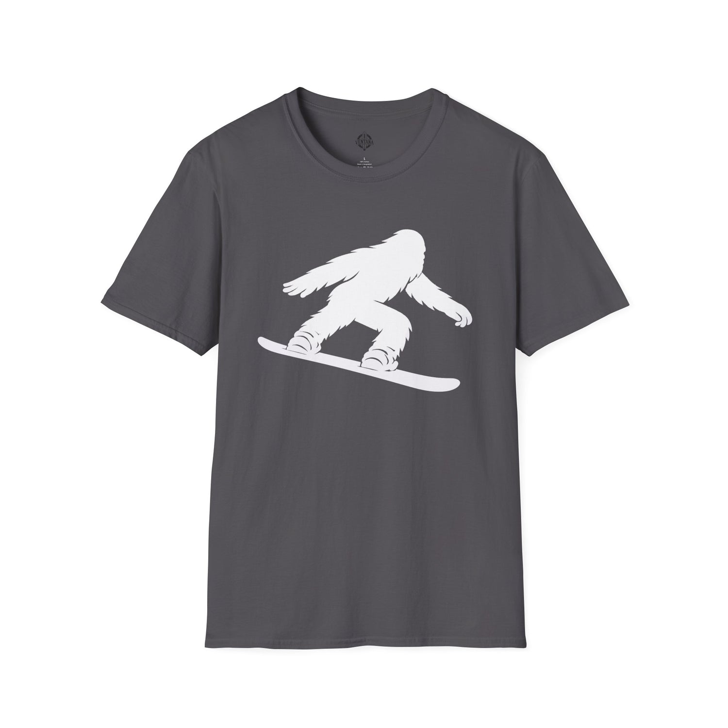 Ventana Shreddy Yeti Snowboard Unisex - U.S. Cotton T-Shirt
