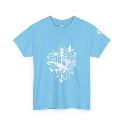 Ventana Monterey Bay by Thiago Bianchini - U.S. Cotton T-Shirt