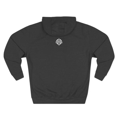 Pelican Lotería Unisex - Pull-Over Cotton Blend Fleece Hoodie (El Pelícano)