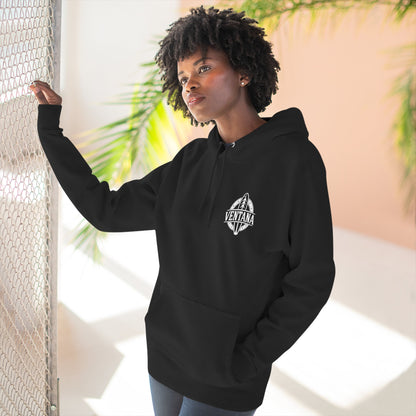 Ventana Monterey Bay by Thiago Bianchini Unisex - Pull-Over Cotton Blend Fleece Hoodie