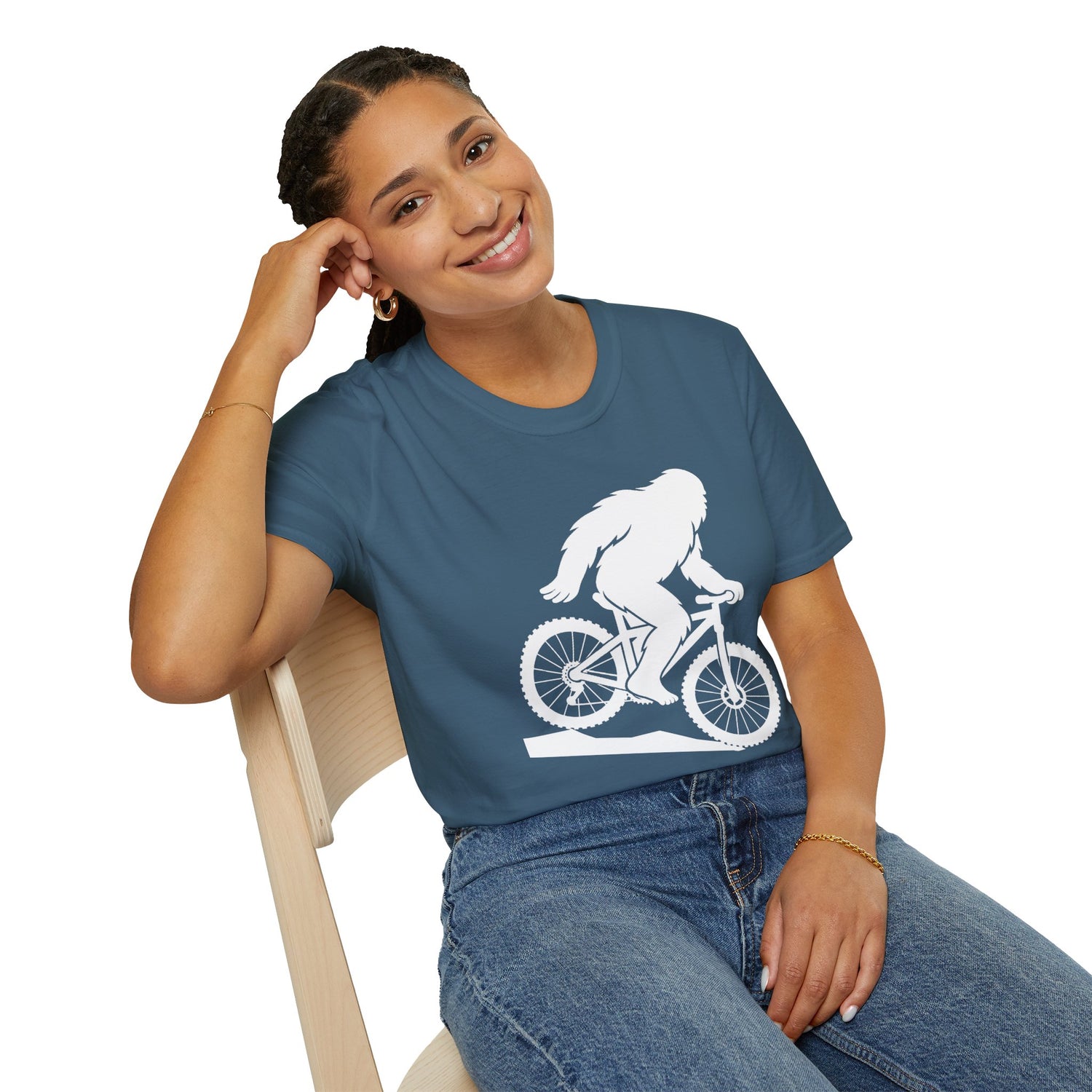Ventana MTBSquatch Unisex - U.S. Cotton T-Shirt