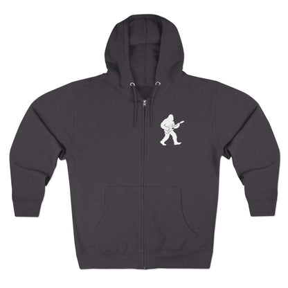 Ventana Jamsquatch Unisex - Zip Cotton Blend Fleece Hoodie