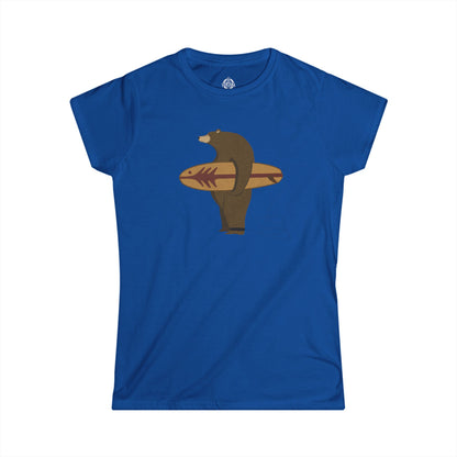 Surfing Grizzly Bear by Fabian Lavater - Women&