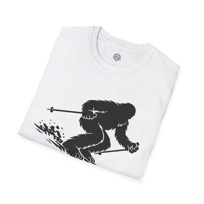 Ventana Shreddy Yeti Ski Unisex - U.S. Cotton T-Shirt