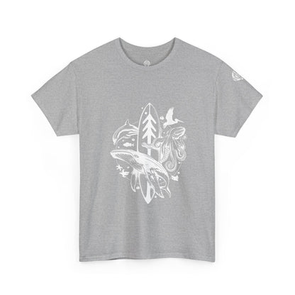 Ventana Monterey Bay by Thiago Bianchini - U.S. Cotton T-Shirt