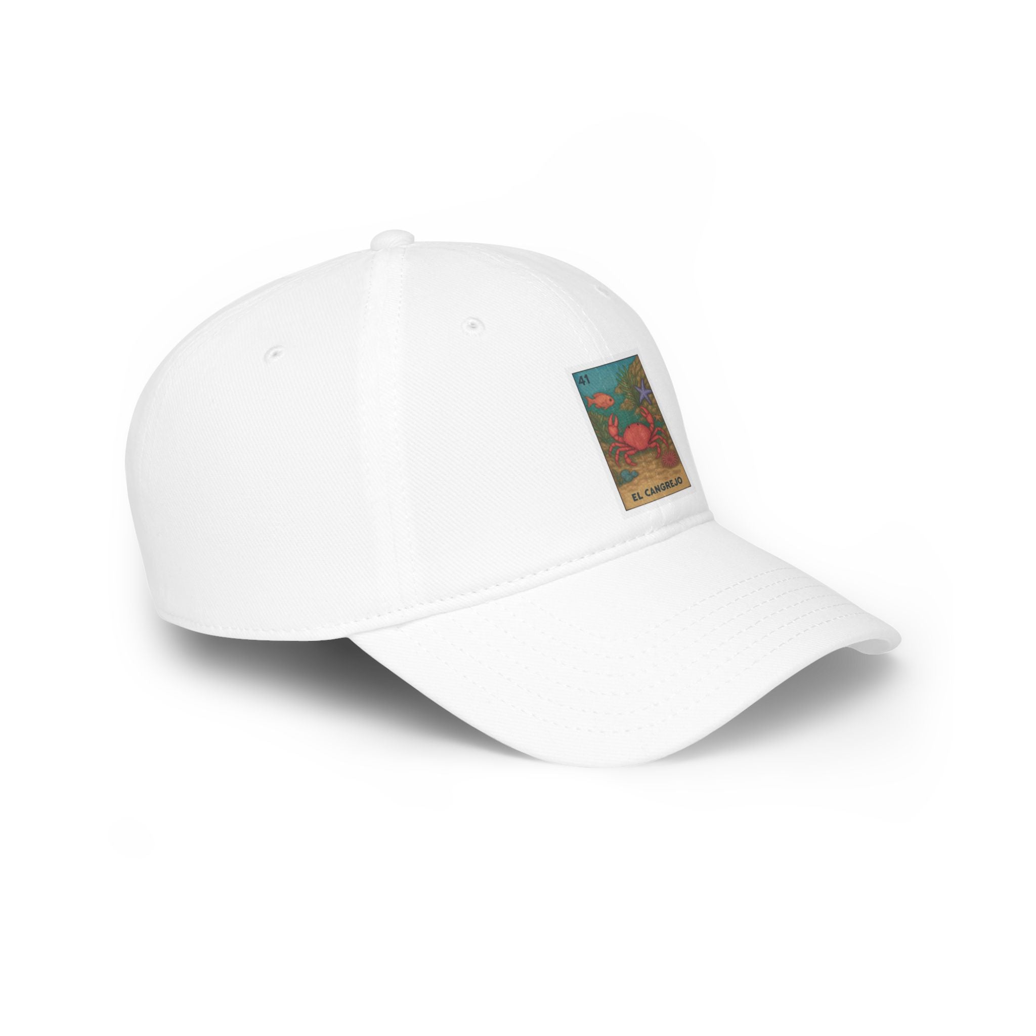 Crab Lotería Unisex - 100% Cotton Baseball Cap (El Cangrejo)