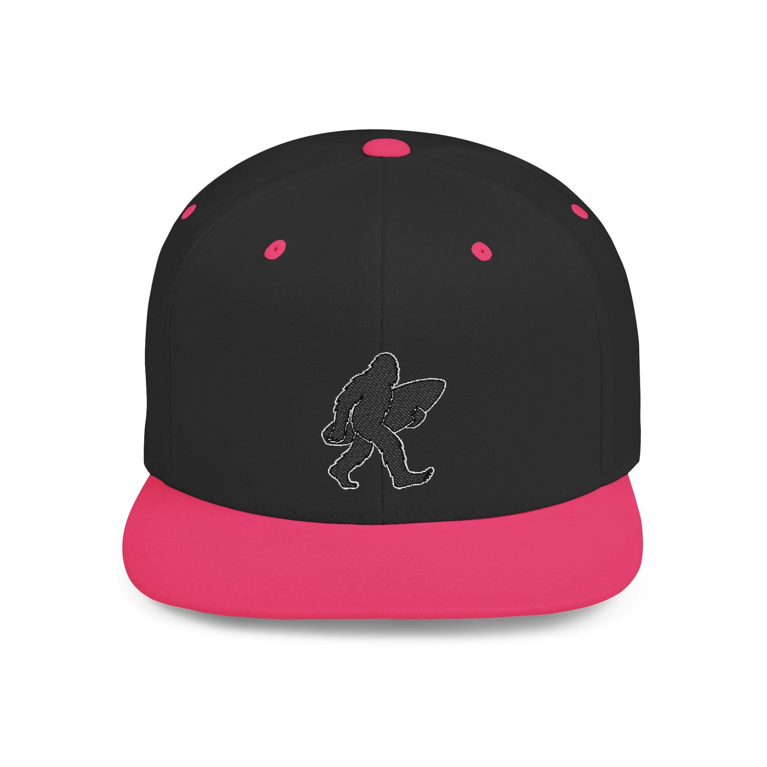 Ventana Surfsquatch Embroidered Flat Bill Snapback Hat