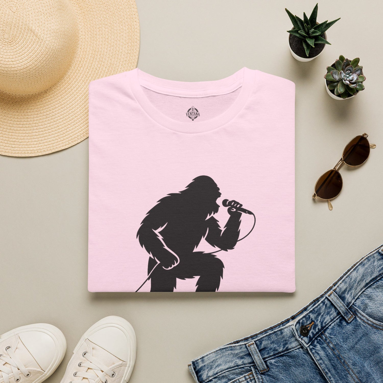 Ventana Ampedsquatch Unisex - U.S. Cotton T-Shirt