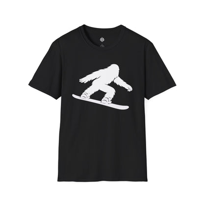 Ventana Shreddy Yeti Snowboard Unisex - U.S. Cotton T-Shirt