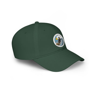 Surf with Otter 841 by Thiago Bianchini - 100% Cotton Baseball Cap