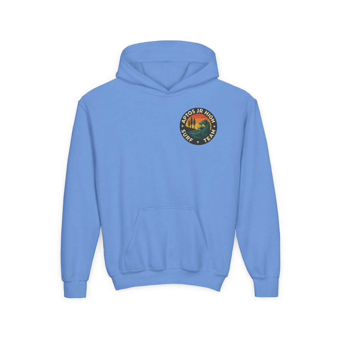 Aptos Jr High Surf Team Youth Pull-Over Hoodie - Heavy Blend Sweatshirt