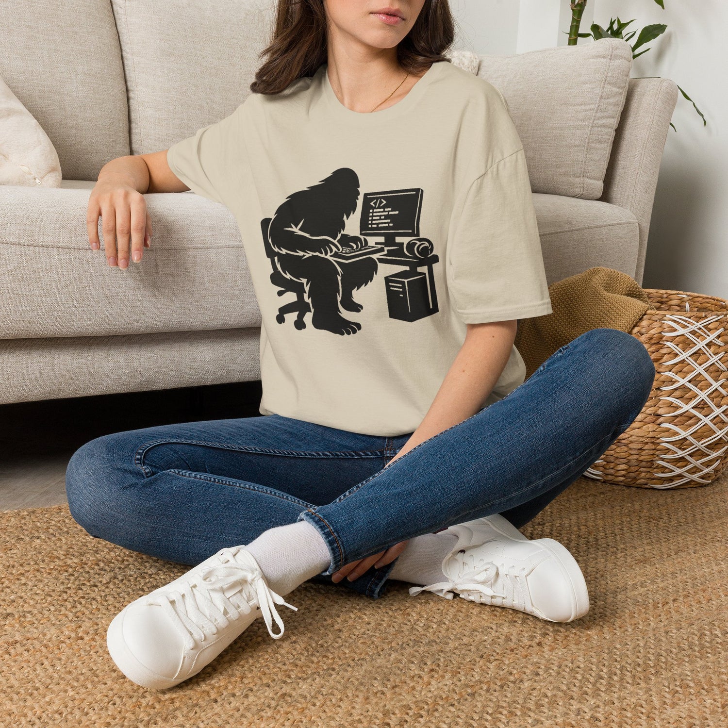 Ventana Codesquatch Unisex - U.S. Cotton T-Shirt