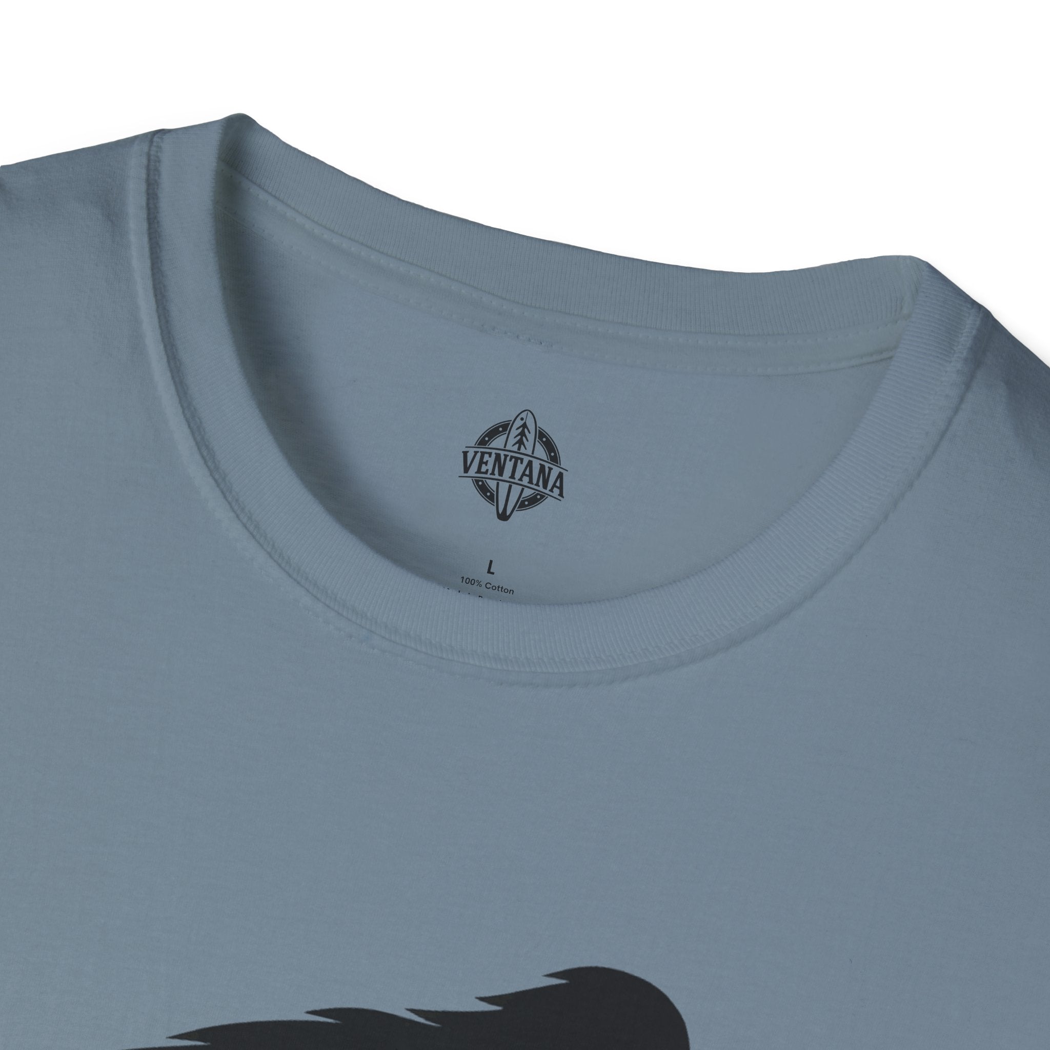 Ventana Shreddy Yeti Snowboard Unisex - U.S. Cotton T-Shirt