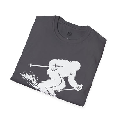 Ventana Shreddy Yeti Ski Unisex - U.S. Cotton T-Shirt