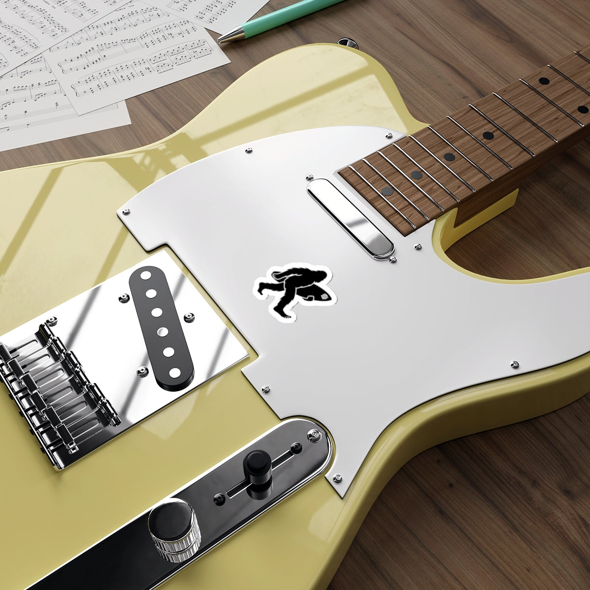 Ventana Surfsquatch Die-Cut Stickers