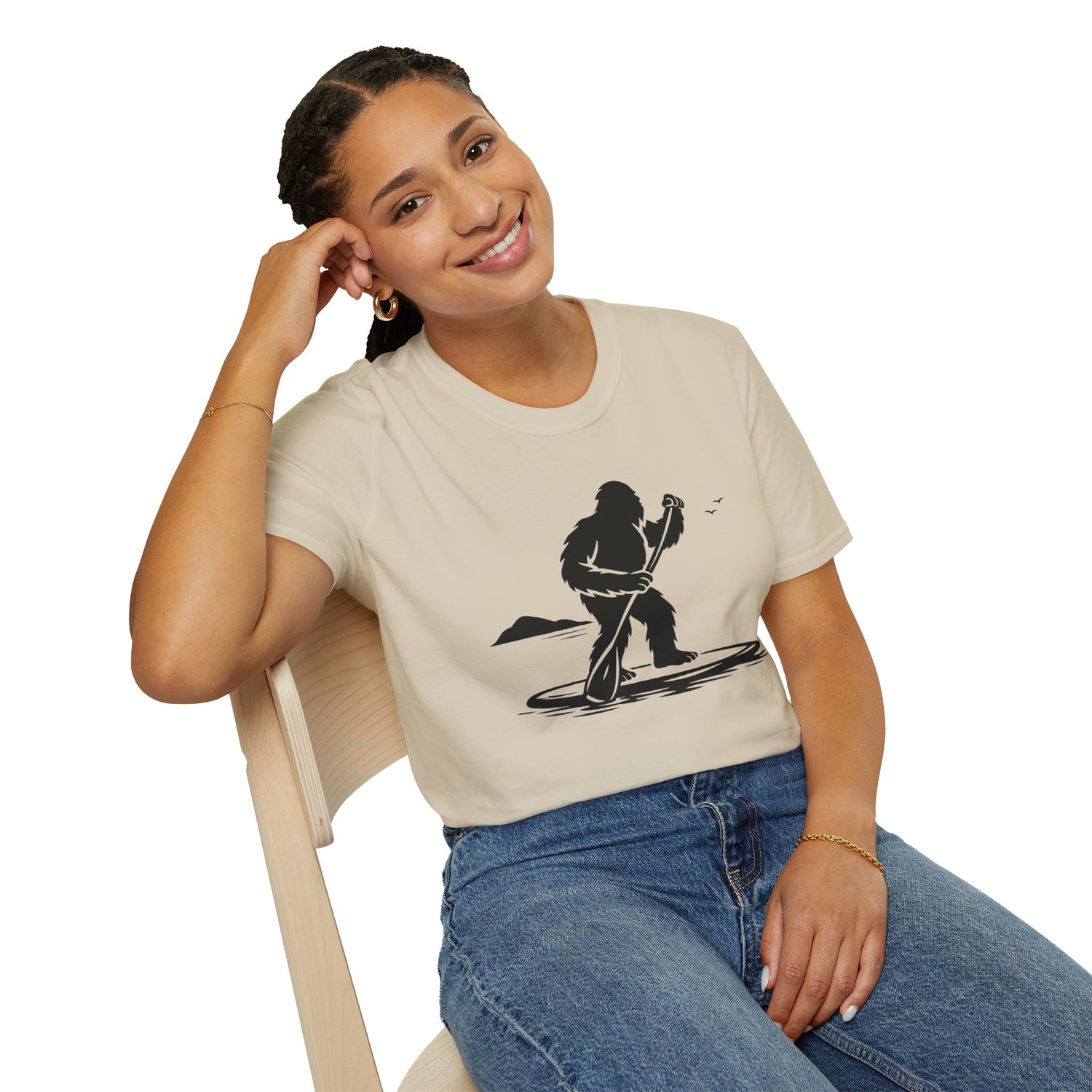 Ventana SUPsquatch Unisex - U.S. Cotton T-Shirt